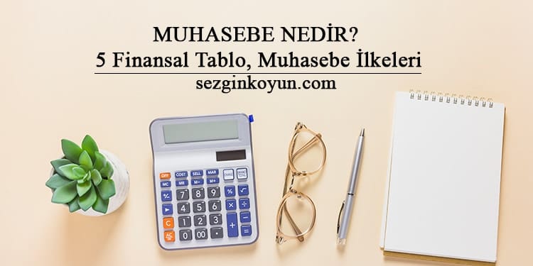 Muhasebe Nedir? 5 Finansal Tablo, Muhasebe İlkeleri