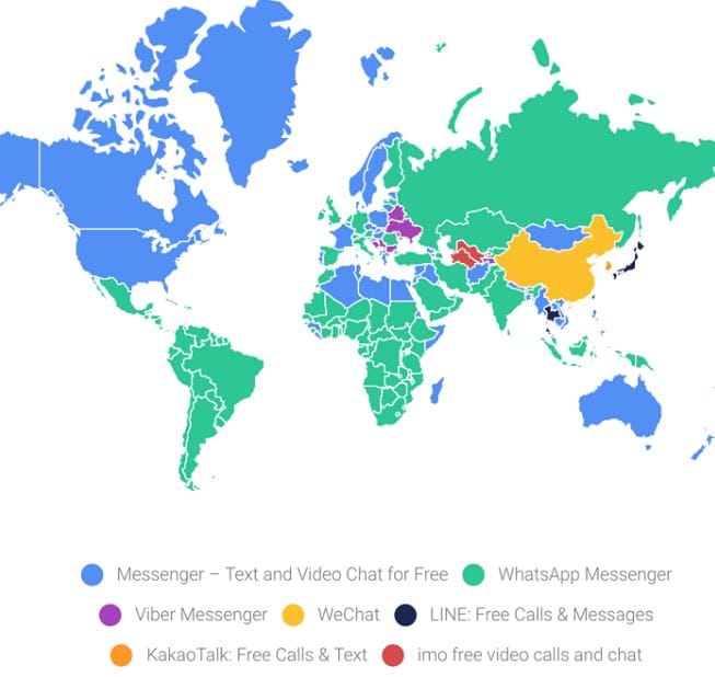 Whatsapp Coğrafyası