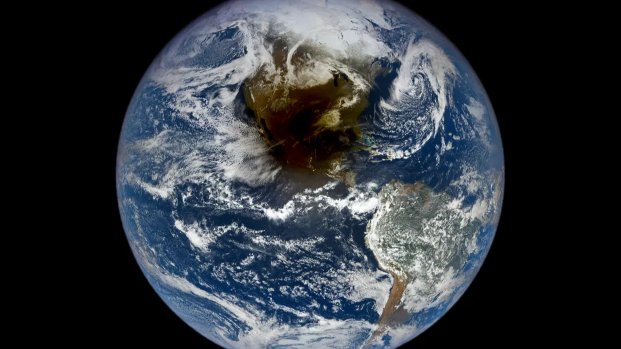 8 Nisan Güneş tutulmasının uzaydan çekilen görüntüleri yayınlandı