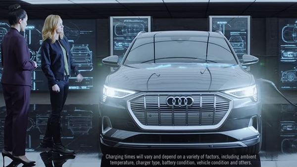 Captain Marvel ve Audi e-tron’u buluşturan yeni reklam sineması