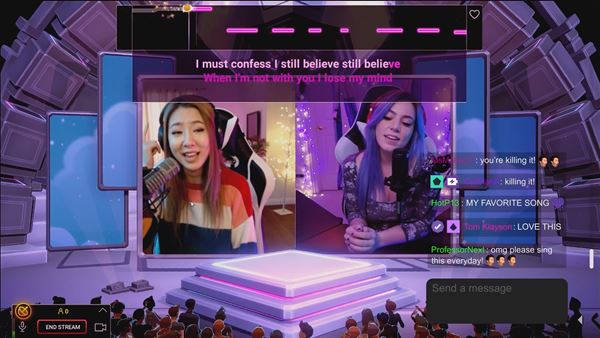 Twitch’den fiyatsız karaoke oyunu, Twitch Sings